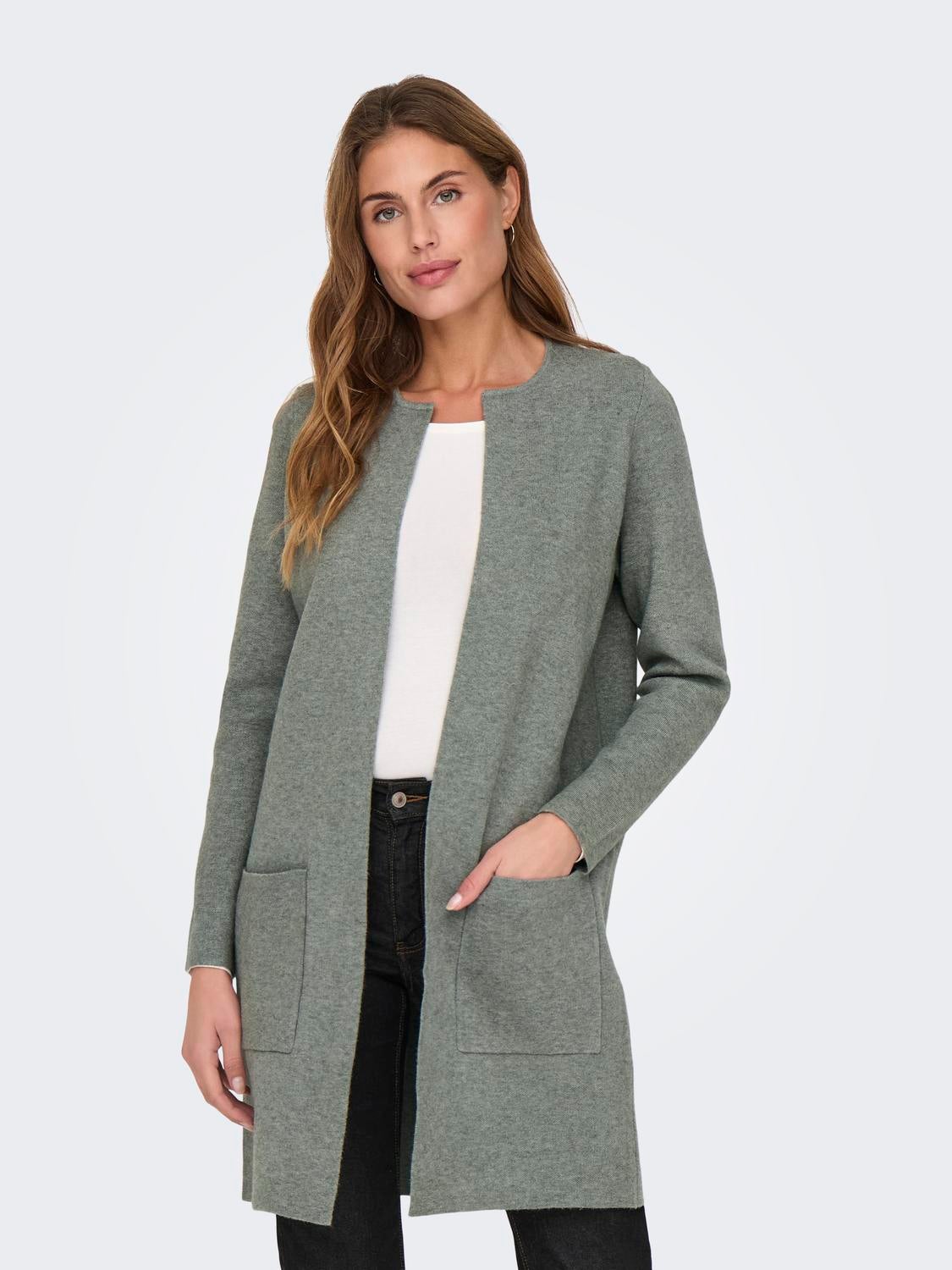 ONLRIVER Strickjacke Agave Green