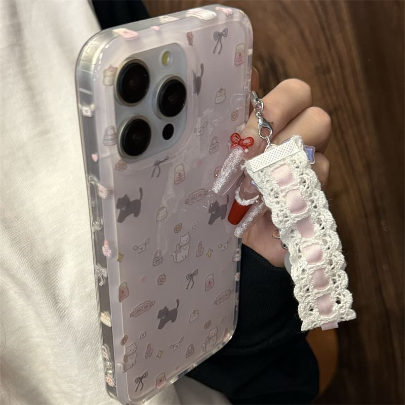 Fonekase - Dieren telefoonhoesje / telefooncharme / set - iPhone 15 Pro Max / 15 Pro / 15 Plus / 15 / 14 Pro Max / 14 Pro / 14 Plus / 14 / 13 Pro Max / 13 Pro / 13 / 13 mini / 12 Pro Max / 12 Pro / 12 / 12 mini / 11 Pro Max / 11 Pro / 11