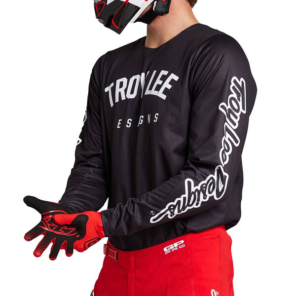 Troy Lee Designs - Maillot GP Pro Boltz Noir / Blanc