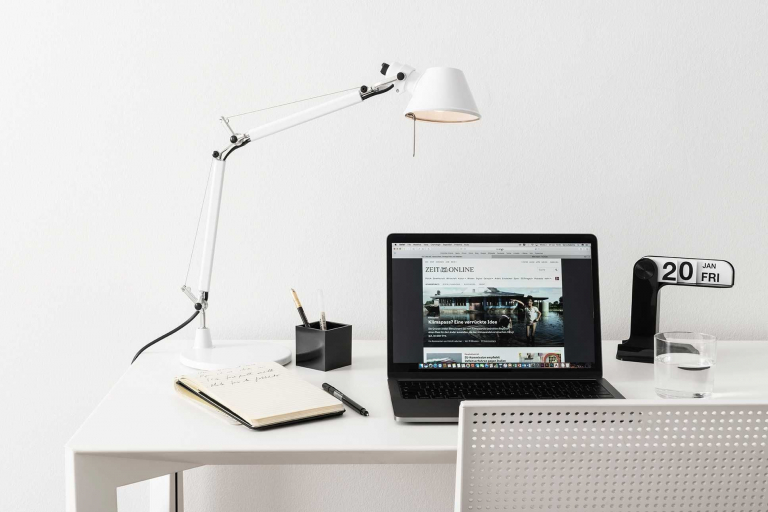Artemide Tolomeo Micro bureaulamp retrofit zwart