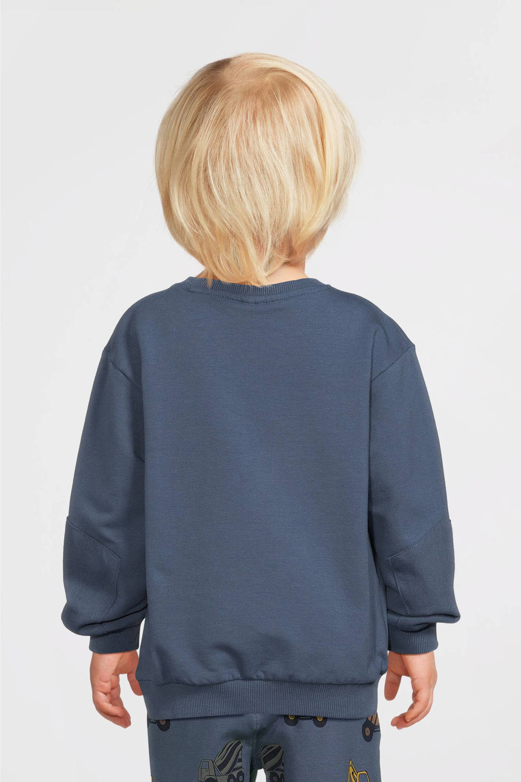 NAME IT sweater grijsblauw