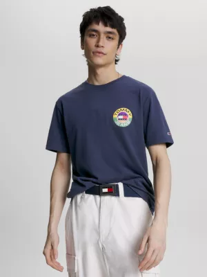 Camiseta clássica com logo circular