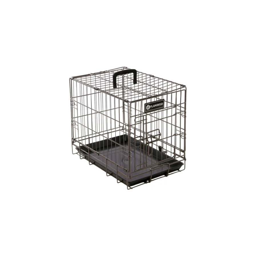 Gaiola de arame Flamingo Ebo Taupe para roedores