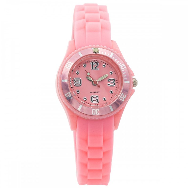 Montre Unisexe CHTIME bracelet Silicone Rose