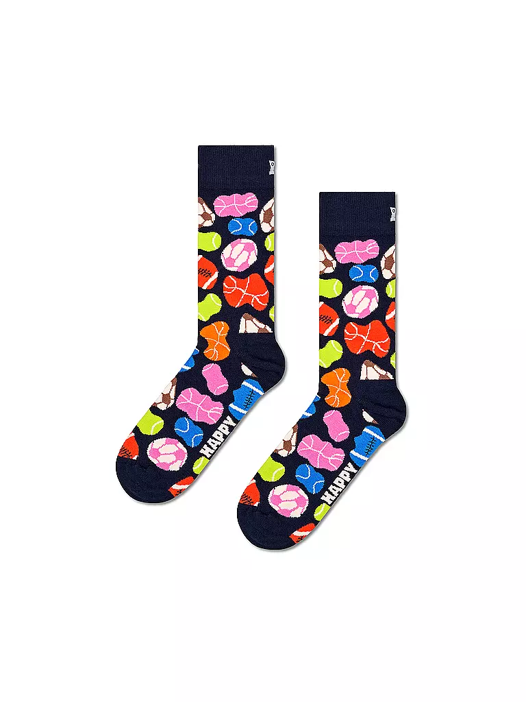HAPPY SOCKS Damen Socken GIFT SET 7er Pkg 36-40 blau