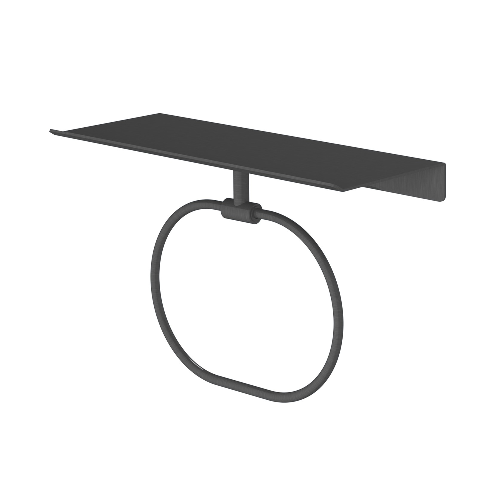 Hotbath &More handdoekring voor planchet zwart PVD