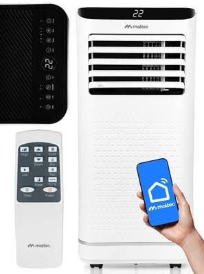 MalTec Mobile Klimaanlage Klimagerät Luftentfeuchter WiFi IcePRO2600 bis 22l/Tag