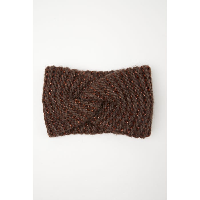 Veritas-Hoofdband lurex breed