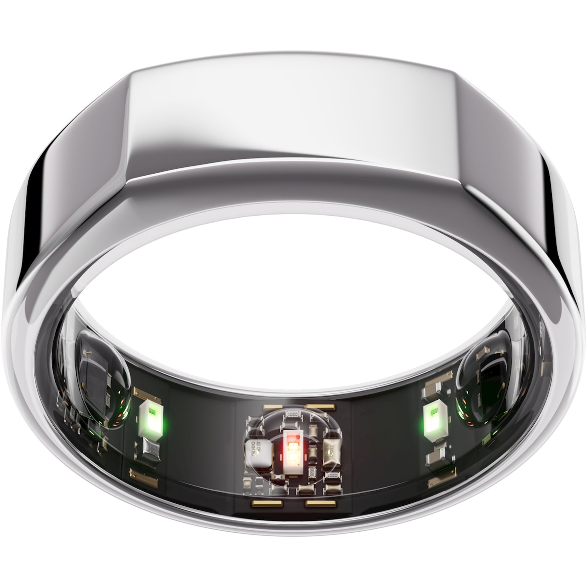 Oura-ring Gen3 Heritage smartring størrelse 10 (Silver)