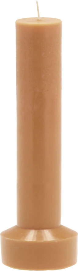 Villa Collection Bloklys Styles D8 x 23 cm Amber Paraffin/Stearin Amber
