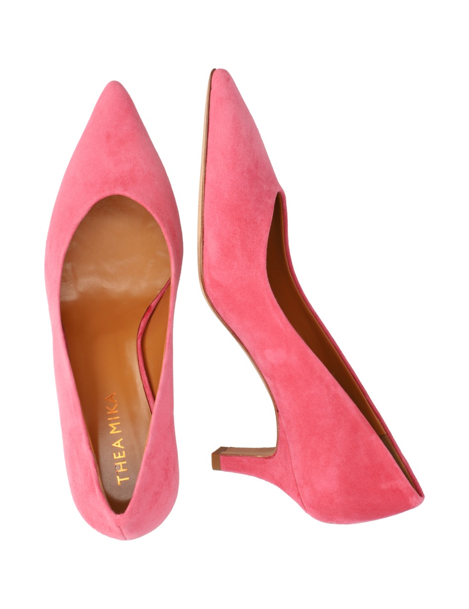 Veloursleder Pumps