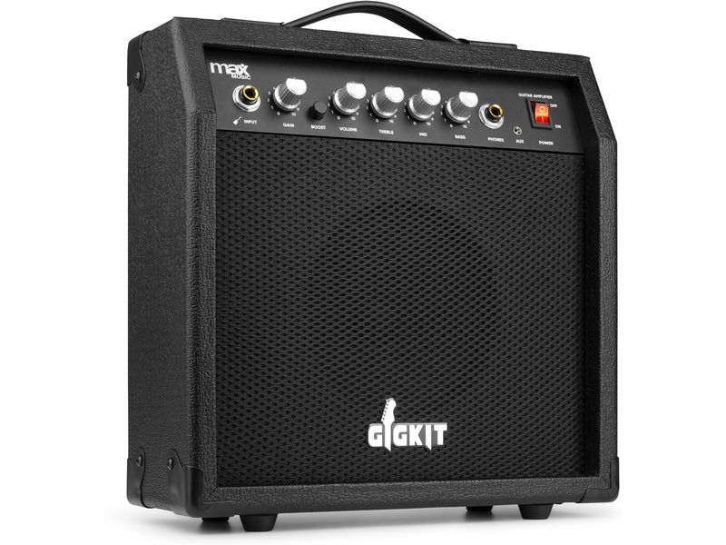 MAX Combo GIGKit Verstärker 40W GIGKit Verstärker mit 40W und Bass-, Mittel- und Höhenregler