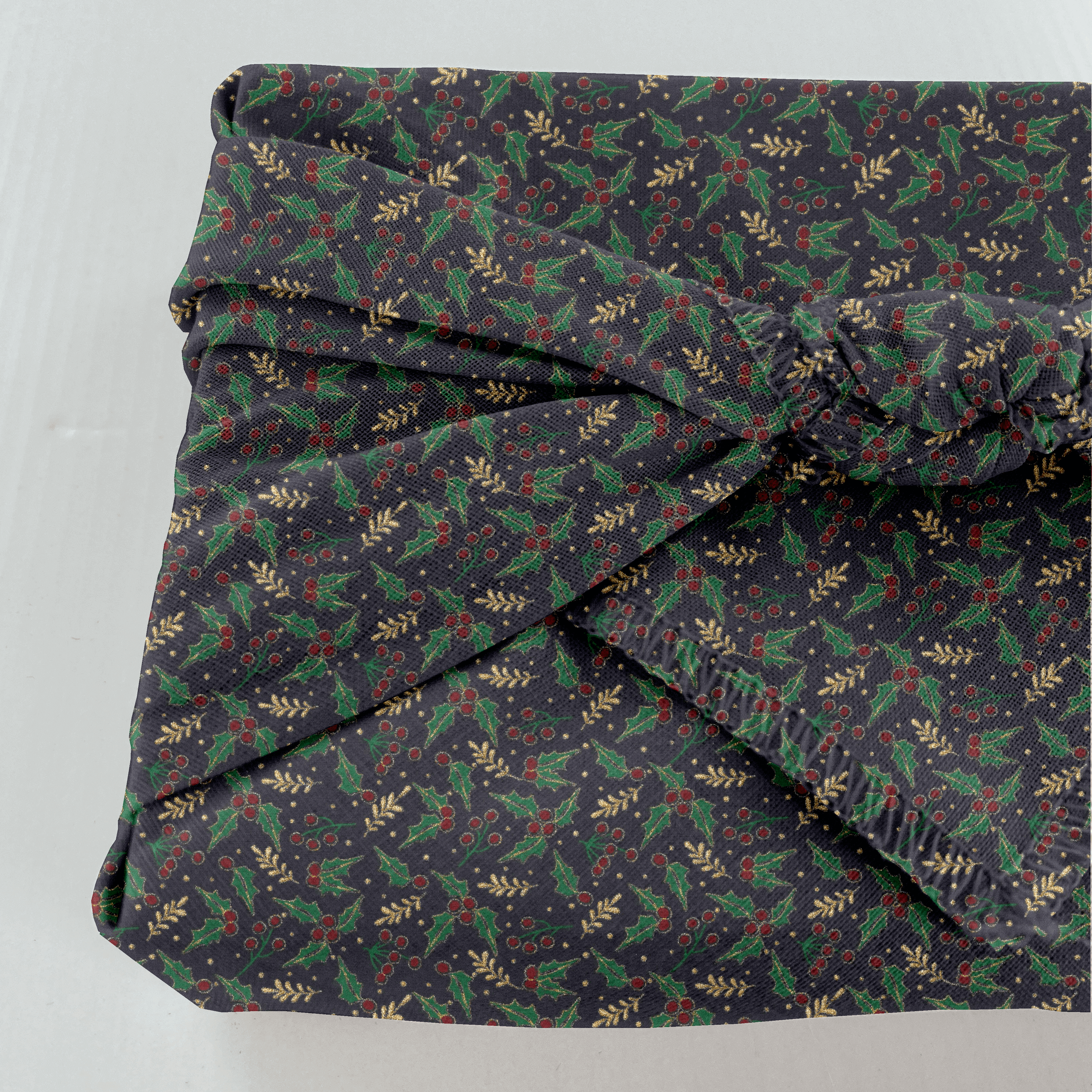 Furoshiki Grand 73 X 73 Cm Ex2350 Houx Marine