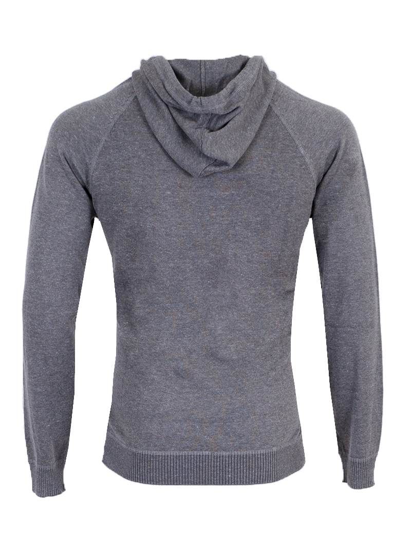 PETROL IND PULL CAPUCHE MAILLE FINE HOMME ANTHRACITE