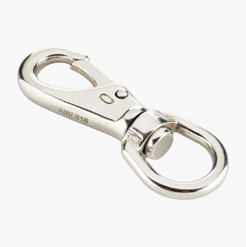 Krok, rustfritt, 69 mm