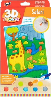 Galt 3D-maleri Safari