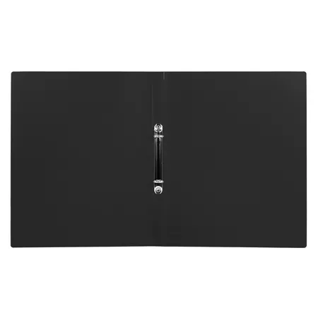 Idena Ringbuch DIN A4, 2-Ring-Mechanik, 20 mm Rücken, schwarz