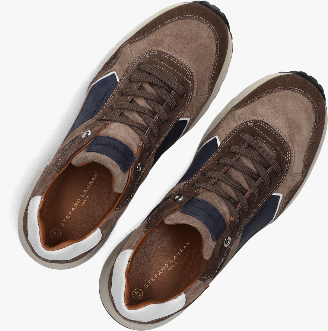 bruine stefano lauran lage sneakers star 005