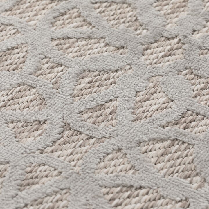 Buitenkleed - Piatto Argento Zilver/Wit