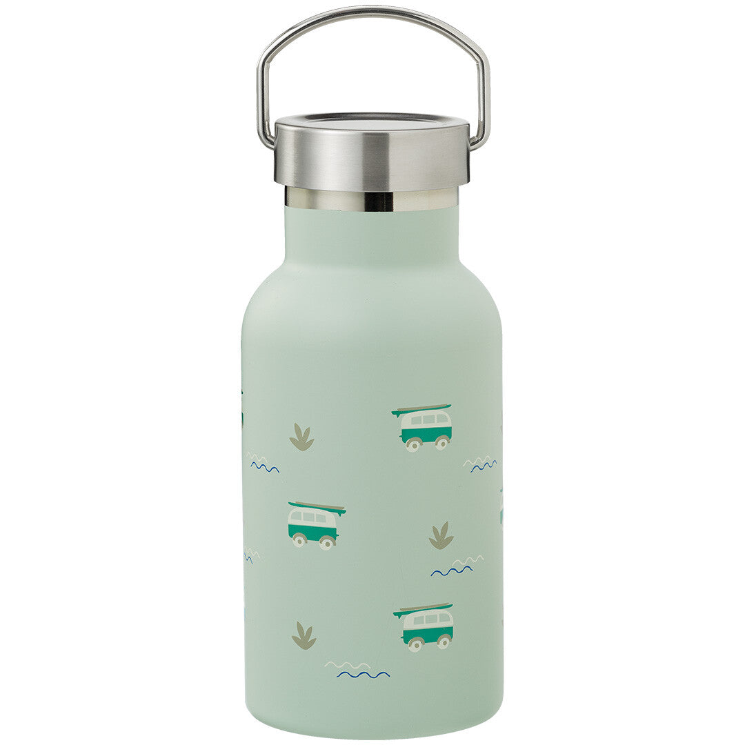 Fresk rvs thermosfles met extra dop - surfer