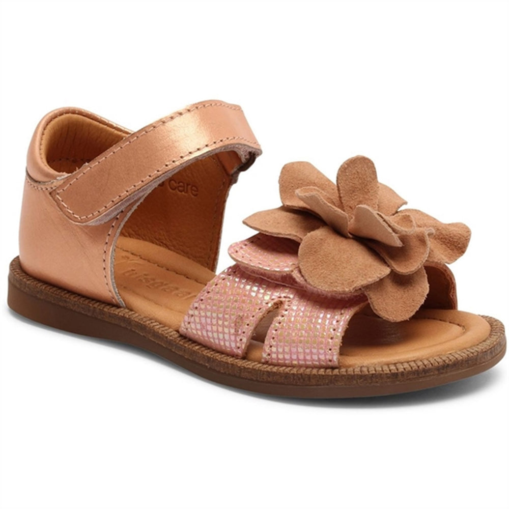 Agnes C Sandal Rose Gold - Bisgaard → Luksusbaby.dk