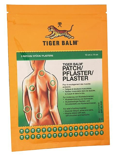 BAUME DU TIGRE - PATCH FROID ANTI DOULEUR X 3