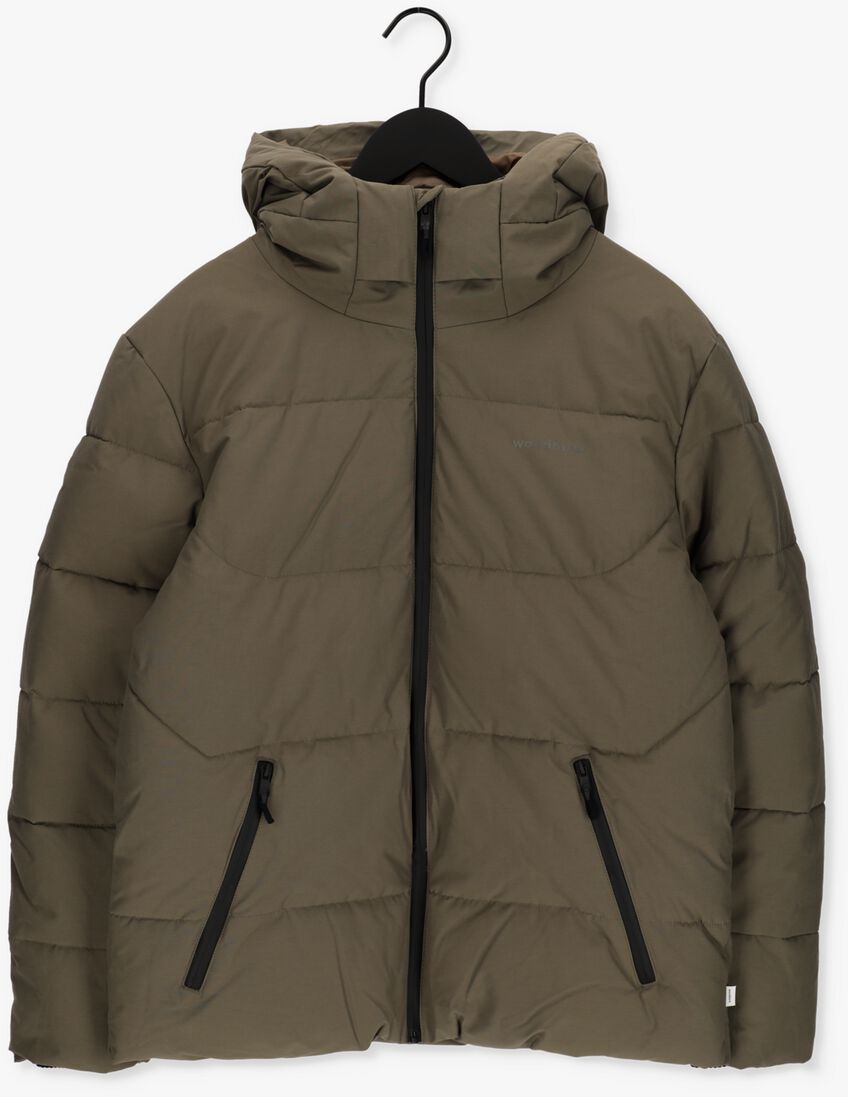 WOODBIRD olijf woodbird gewatteerde jas joseph climb jacket