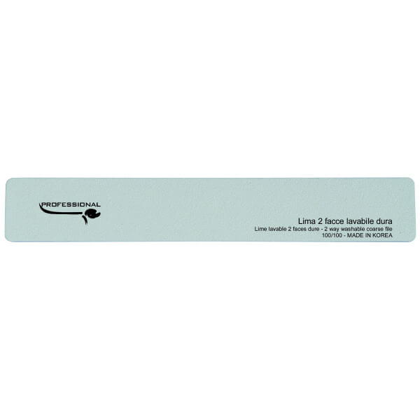 Lime rectangulaire blanche - grains durs 100/100
