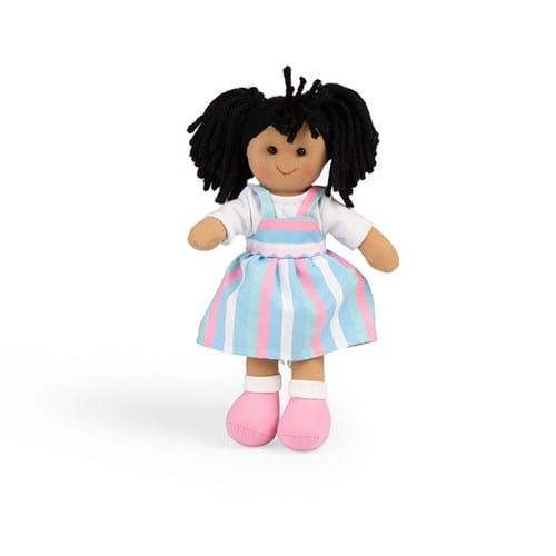 Poupée douce kira, 28cm de haut