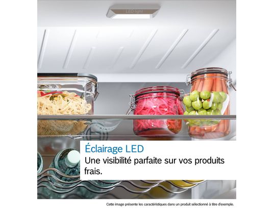 BOSCH - Réfrigérateur congélateur bas KGE49AICA