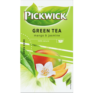 Pickwick Green Tea Mango & Jasmine 20 Stuks