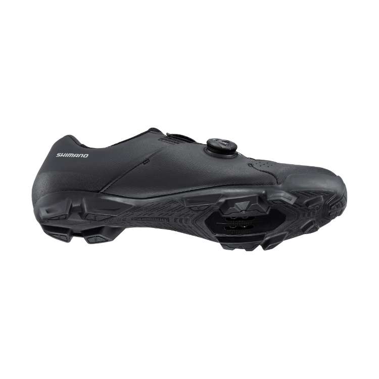 Shimano XC300 Breed Mountainbikeschoenen Zwart Heren