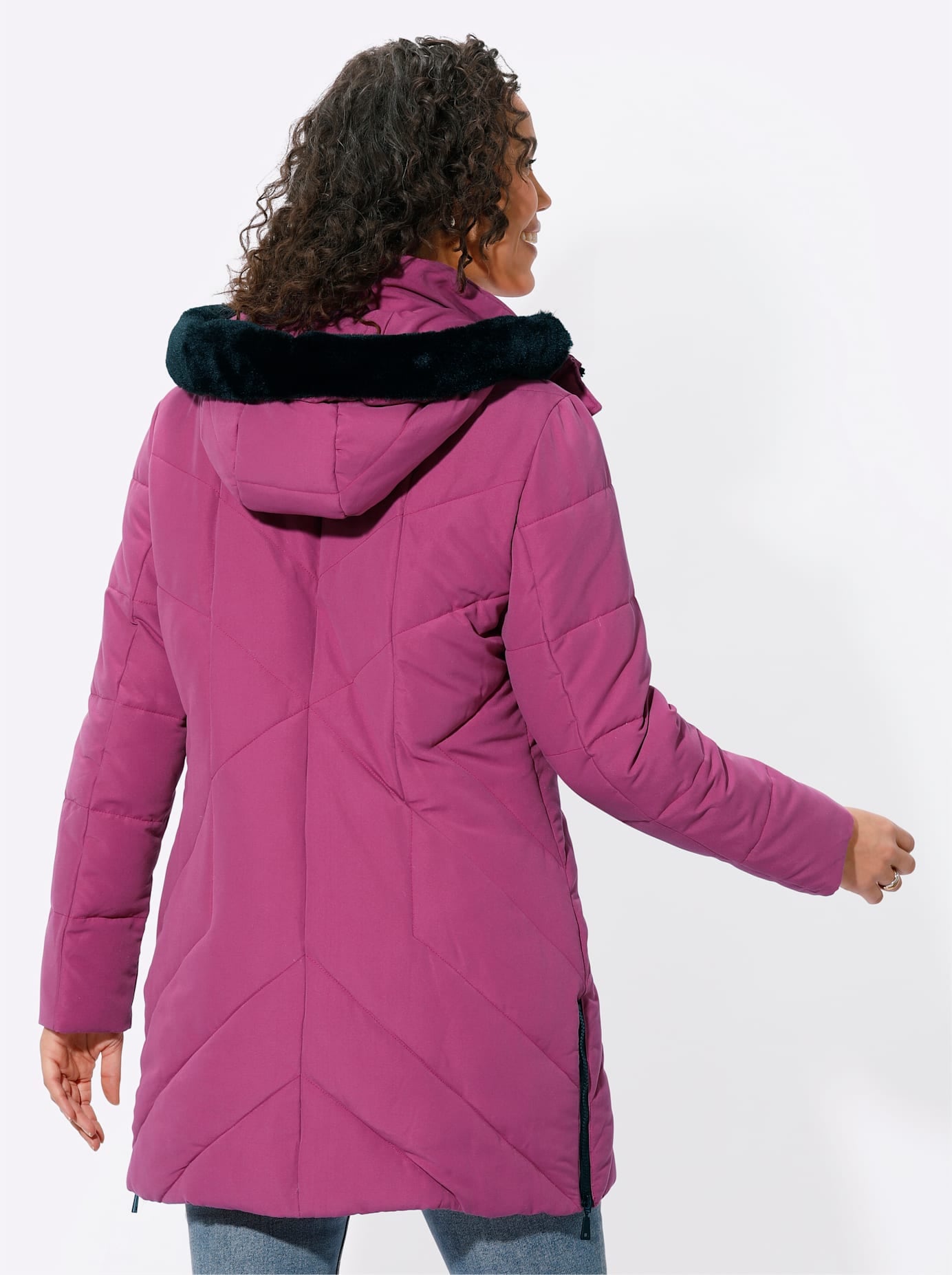 Casual Looks Steppjacke mitKapuze