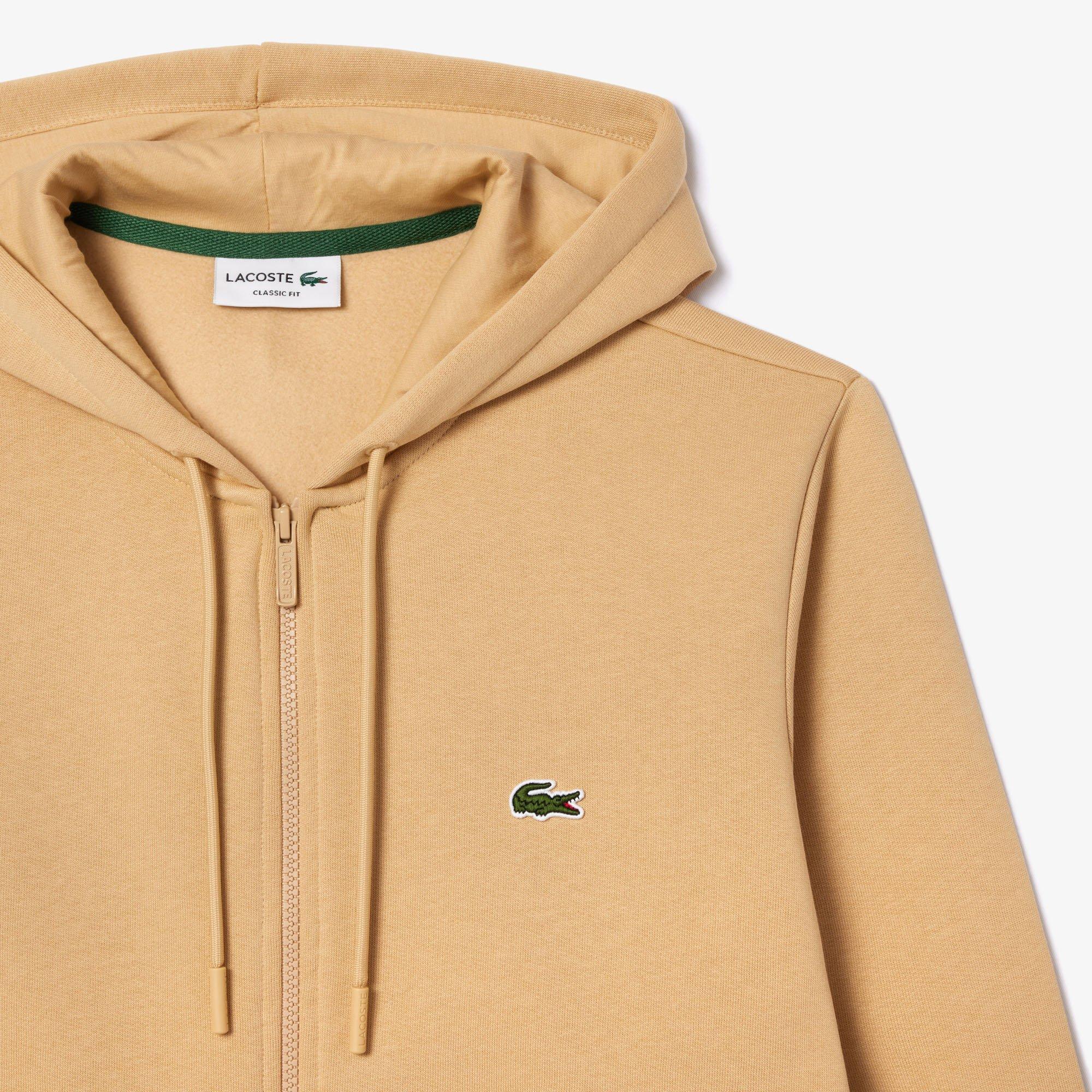Lacoste Zip Up Fleece Hoodie