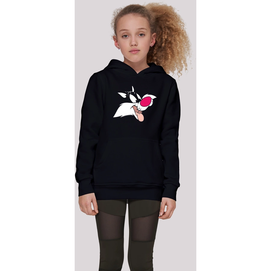 F4NT4STIC Hoodie Hoodie 'Looney Tunes Sylvester' schwarz