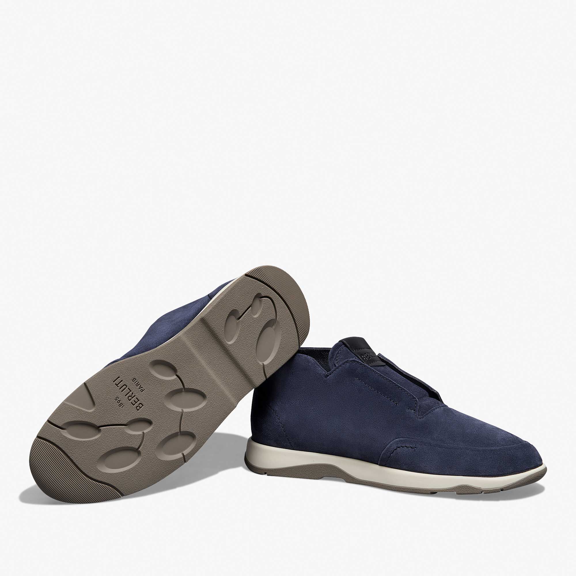 Slip On Échappee En Suède Scritto