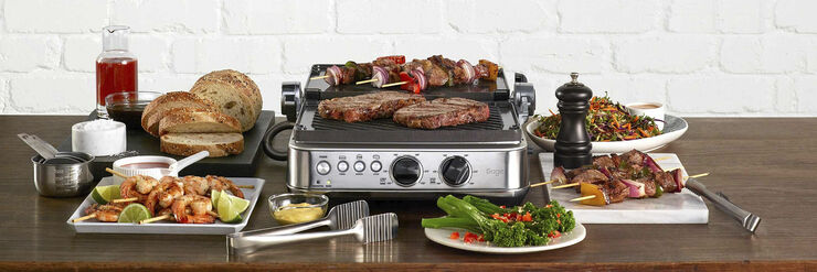SAGE The BBQ & Press Grill Grå