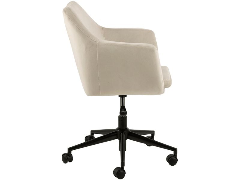 AC Design Bürostuhl Nora, mit Polsterrücken und Armlehnen, Schreibtischstuhl