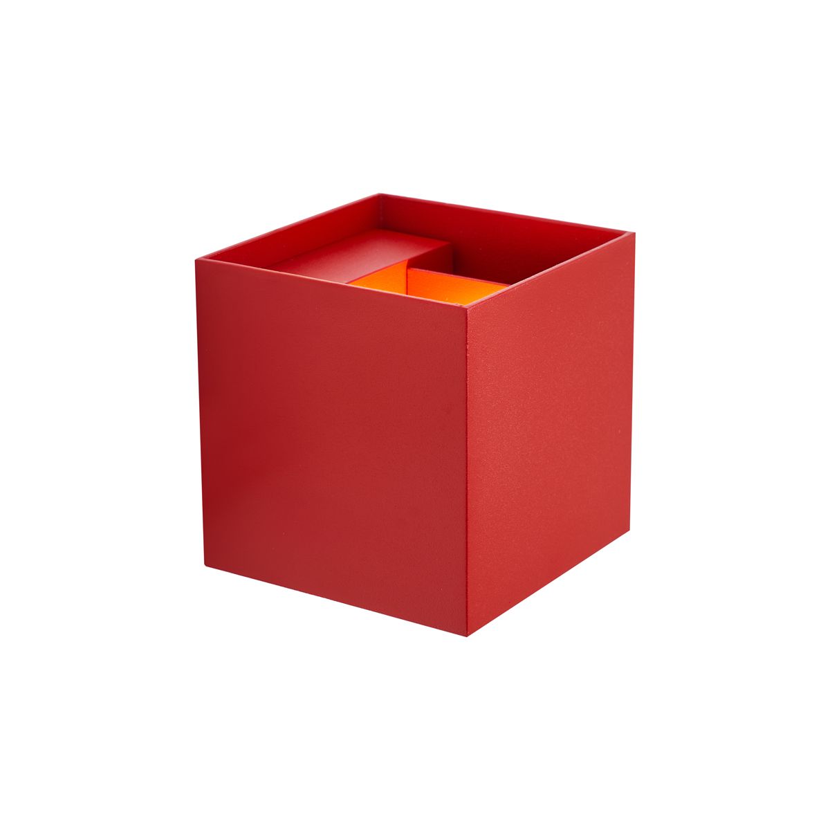 Moderne buiten wandlamp donker rood incl. LED IP54 - Edwin
