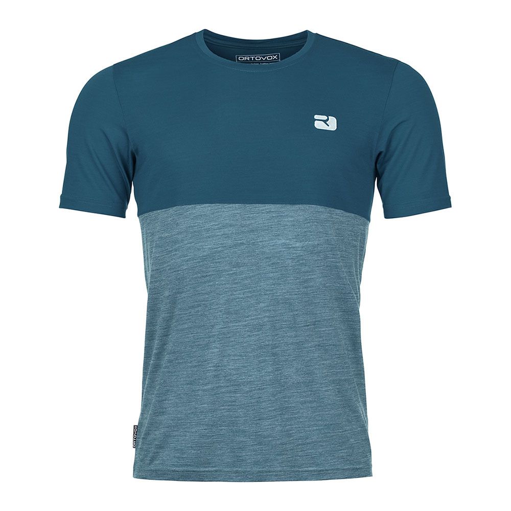 Ortovox 150 COOL LOGO - Tee-shirt Homme petrol blue