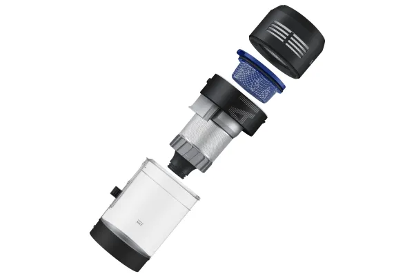 Samsung BESPOKE Jet Complete Extra VS28C9784QK - Støvsuger - pind/håndholdt (2-i-1) - uden pose - ledningsfri - satin black - 2 batterier, inkluderet oplader