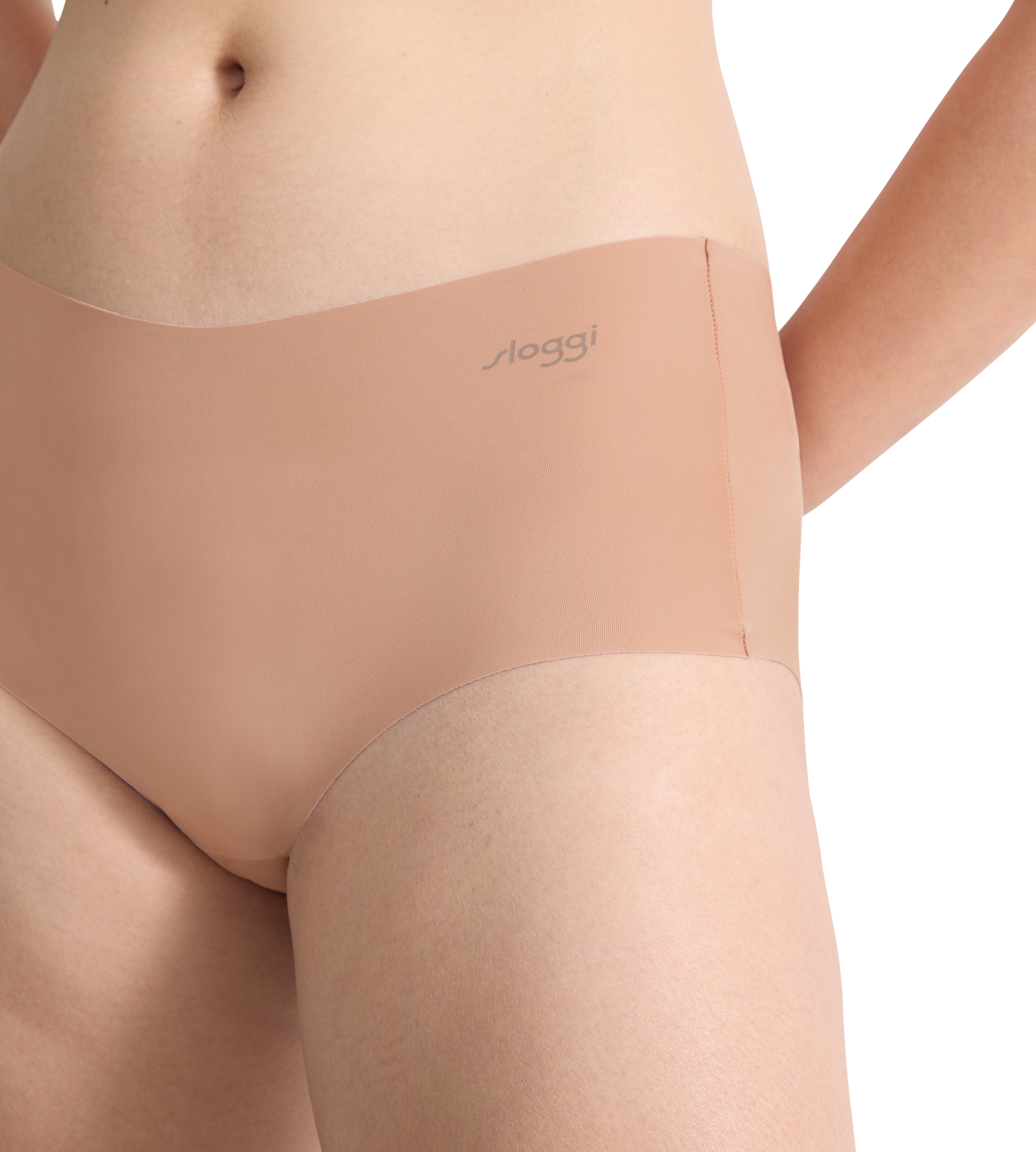 sloggi Panty »ZERO Microfibre 2.0«, nahtlos, gewellte Abschlüsse hinten, Microfaser