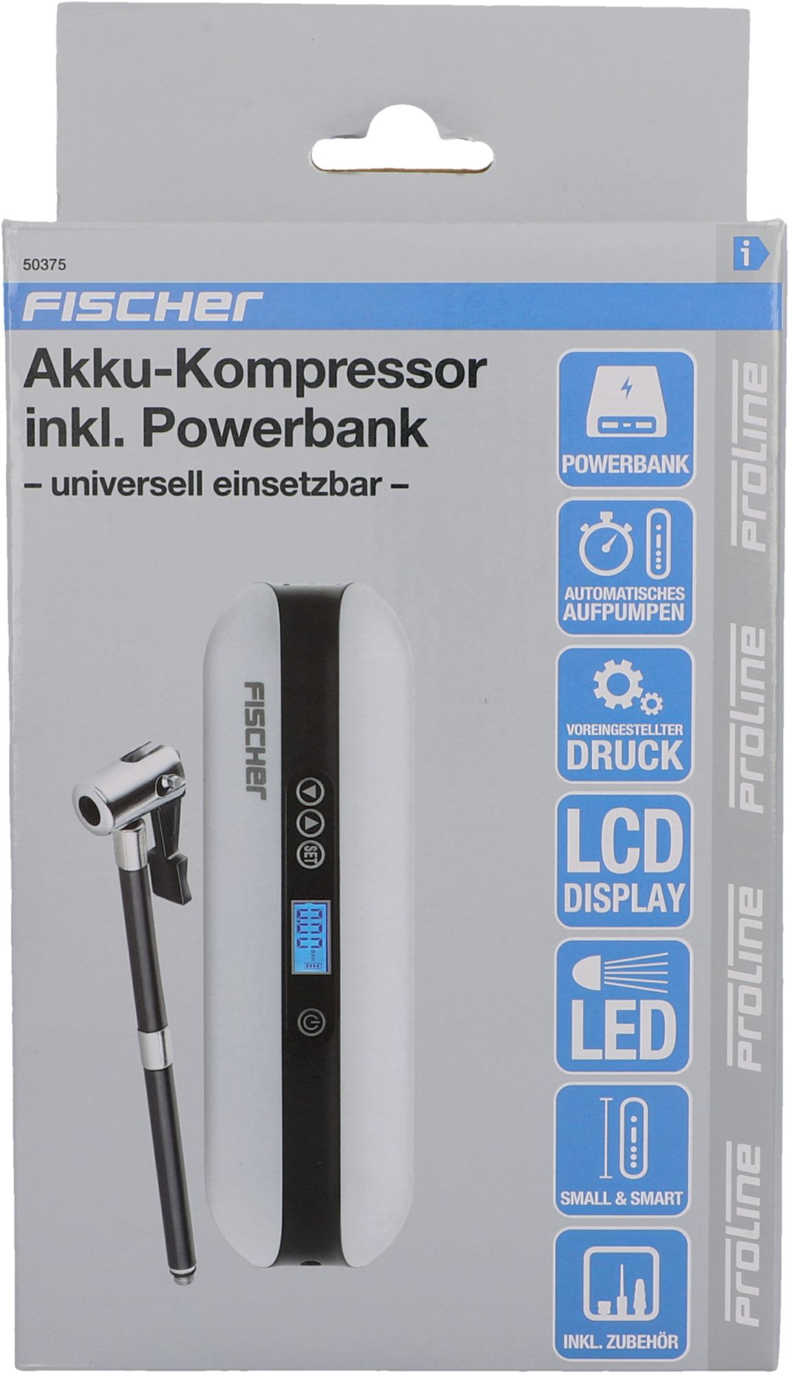 (150PSI) Wiederaufladbarer Fahrrad Akku Kompressor Velo Luftpumpe mit Powerbank Funktion