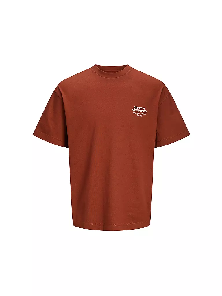JACK & JONES Jungen T-Shirt  JORNOHO  braun