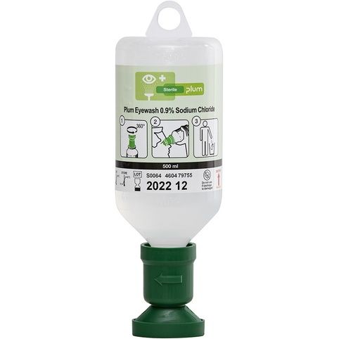Kit Rinçage des yeux - Solution Neutre 200mL + Saline 500mL