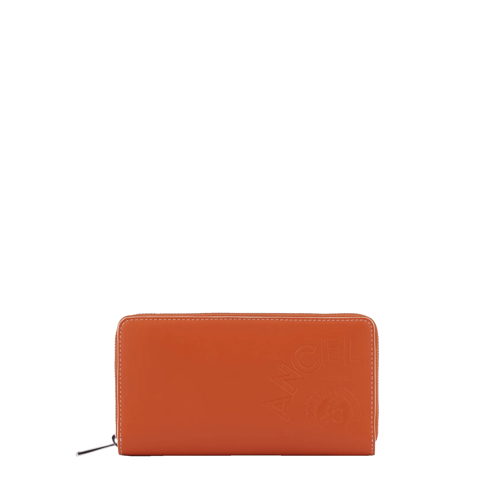 Portefeuille long zippé Lancel x Roland Garros-Terre battue