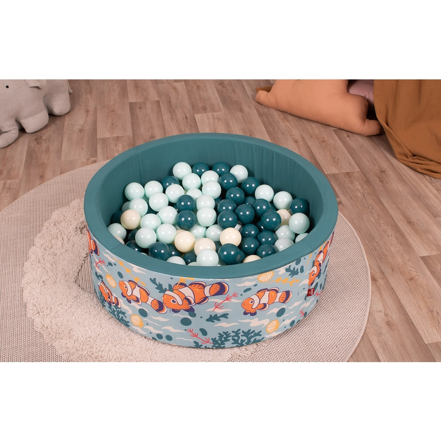 knorr toys® Bällebad soft - Clownfisch - 150 Bälle