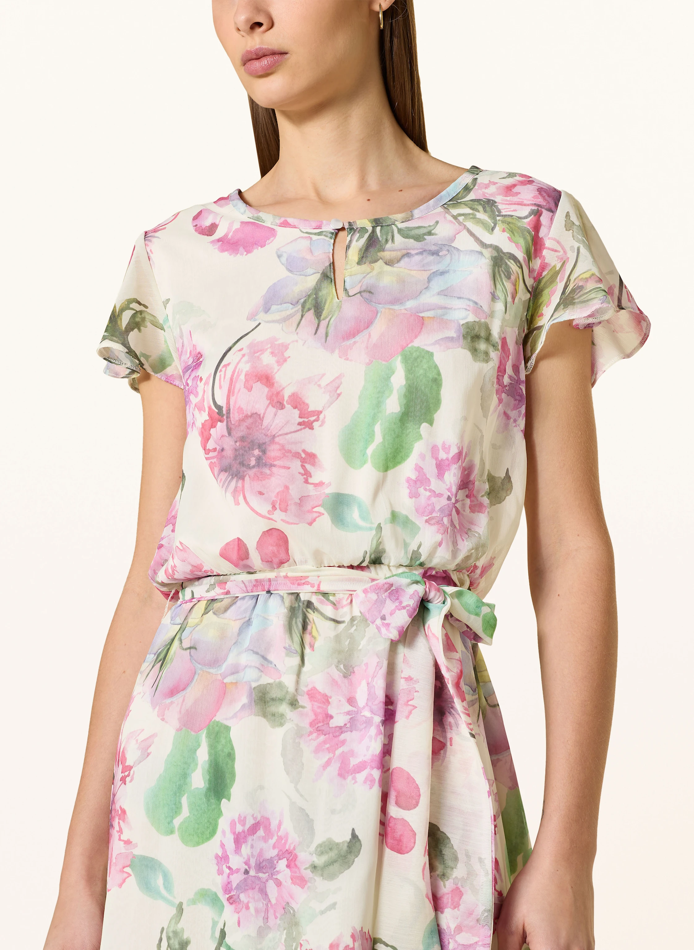 MORE & MORE Kleid mit Volants