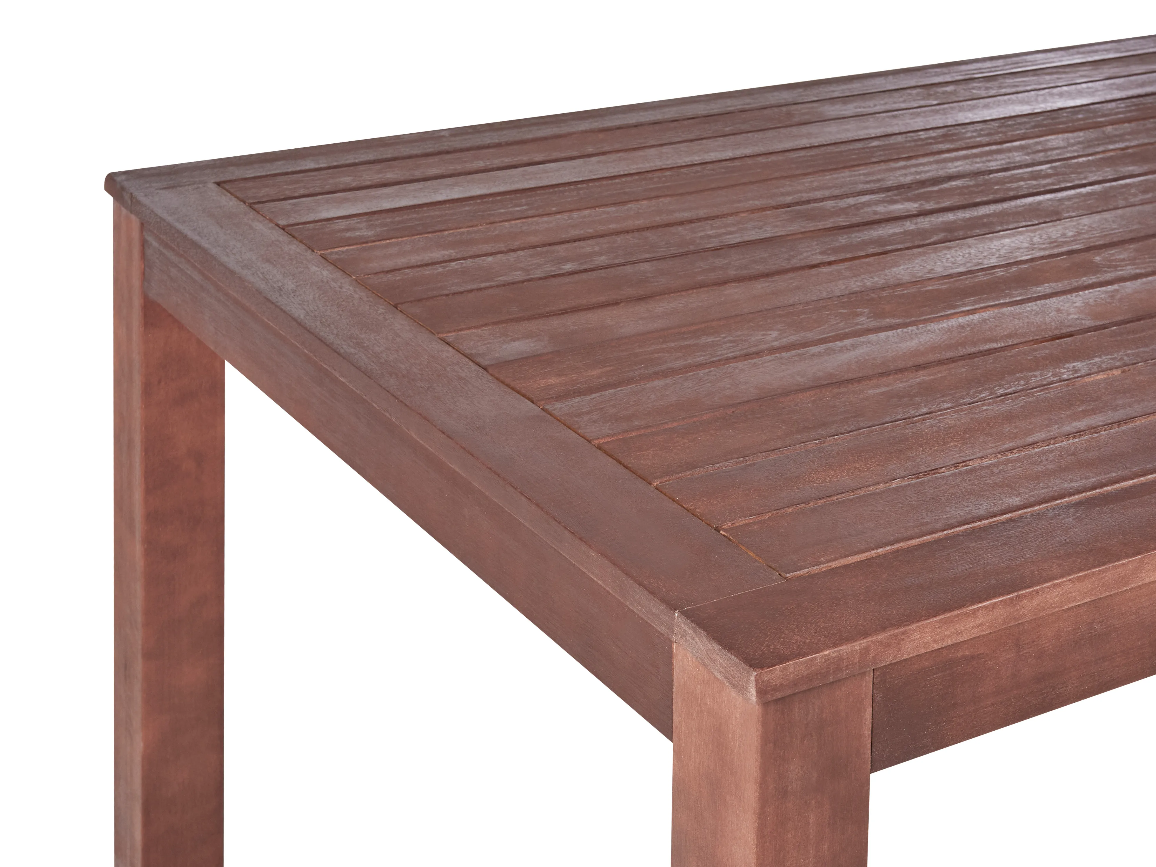 Tuinset met banken 6-zits TUSCANIA Eucalyptushout Donkerbruin