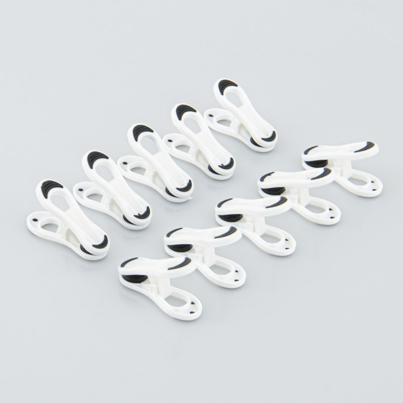 Lot de 10 pinces à linge multifonction